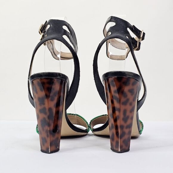 Diane Von Furstenberg Mixed Pattern Vera Too Heels - Picture 12 of 15